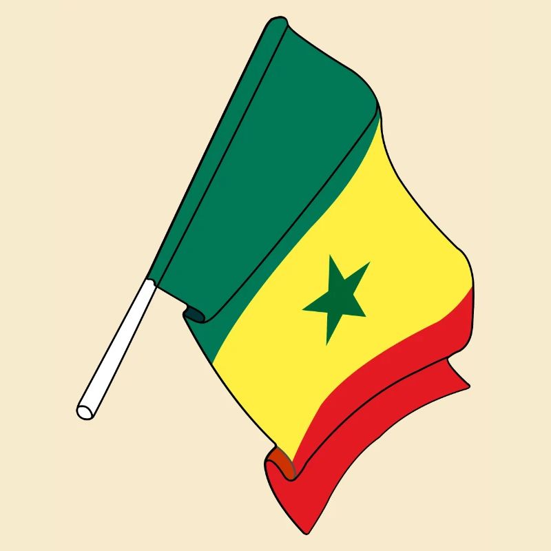 Drapeau du Sénégal