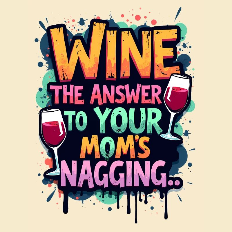 LE VIN : LA RÉPONSE AUX HARCÈLEMENTS DE VOTRE MAMAN