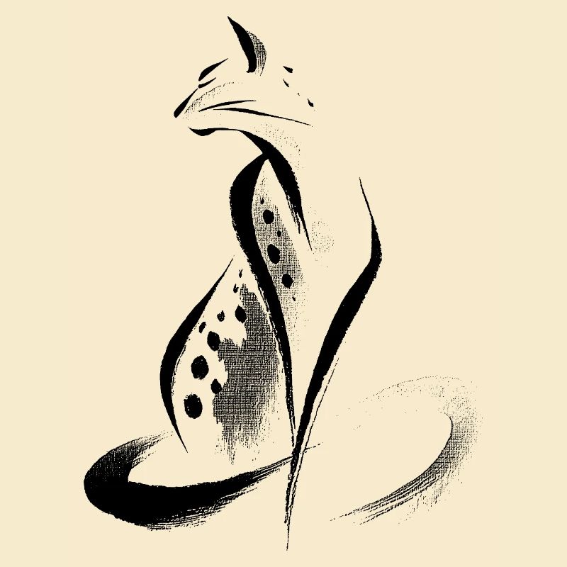 Abstrakter Cheetah 
