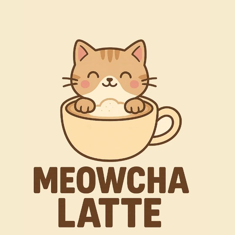 meowcha latte
