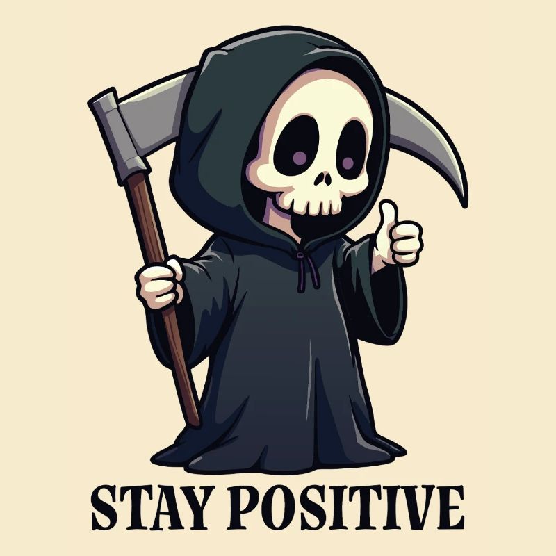 Bleiben Sie positiv