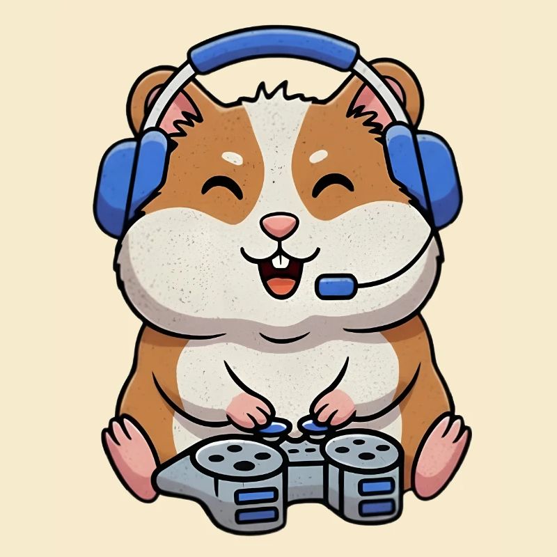 Hamster beim Gamen