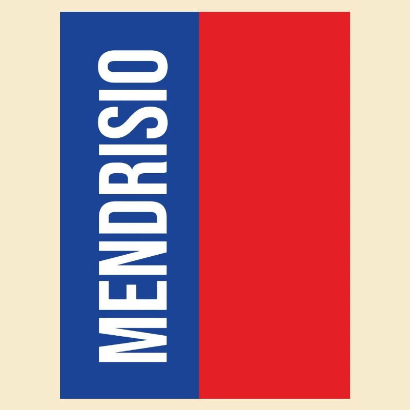 Mendrisio Blau Rot Vertical
