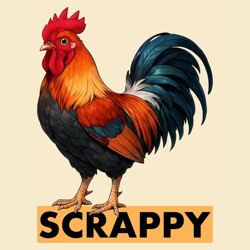Communauté de jeu drôle de Scrappy Rooster Speranza