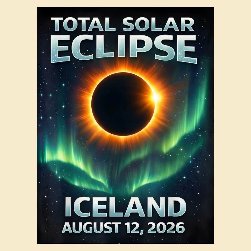 Total Solar Eclipse Iceland 2026 Reykjavik