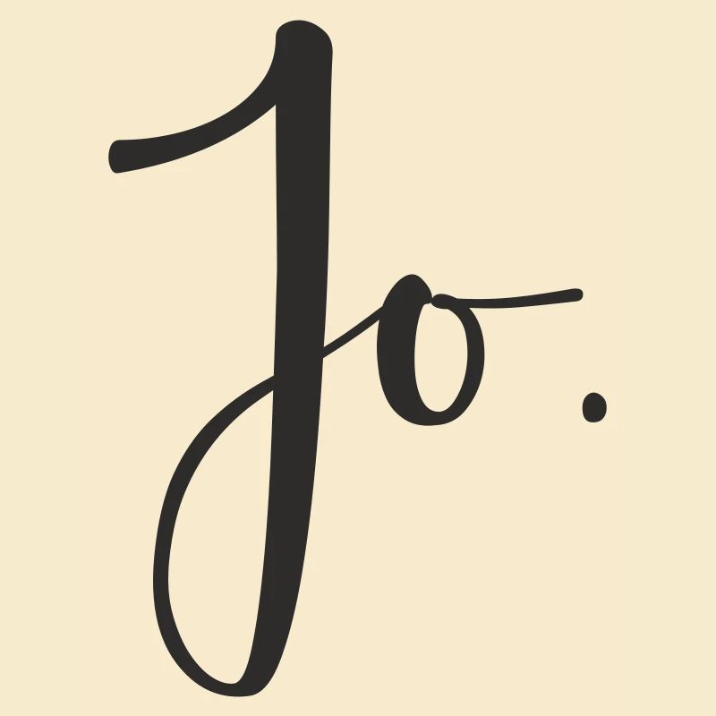 Jo – Hand Lettering Text Design