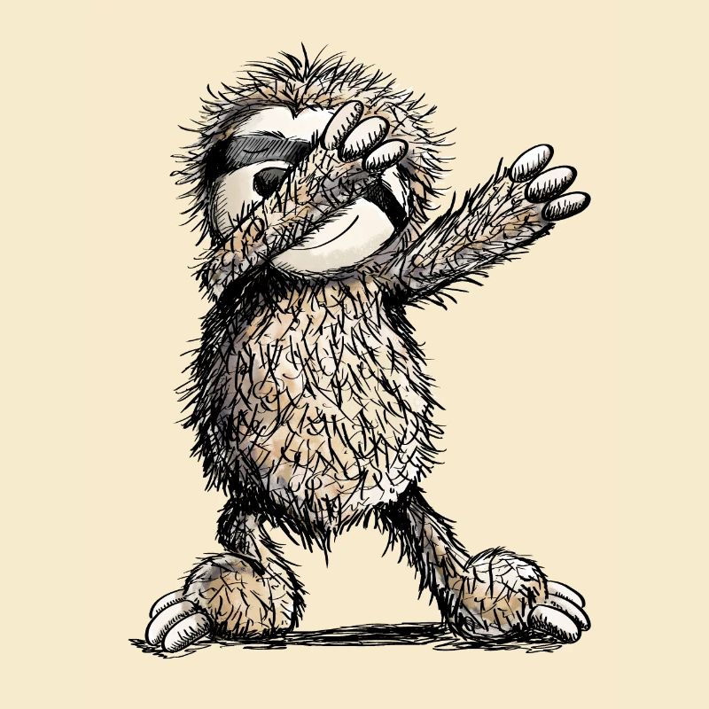 Dabbing Sloth - Dab Dance - Sloths