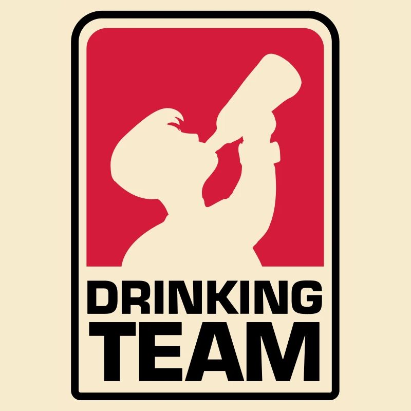 party logo drinking team