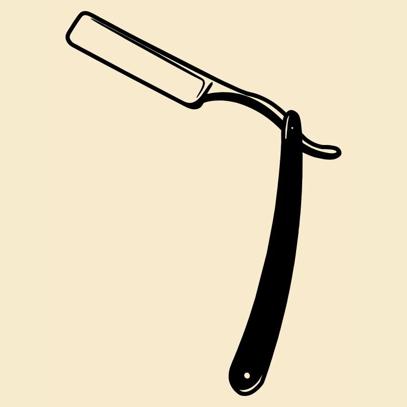Razor open transparent shadow image