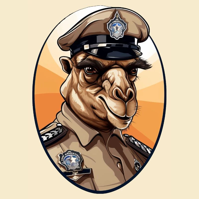 Kamel Polizei