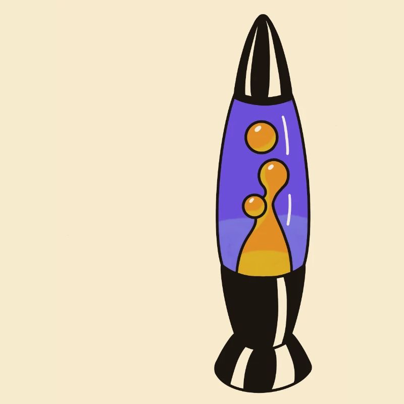Lava Lamp Retro – Psychedelic Design