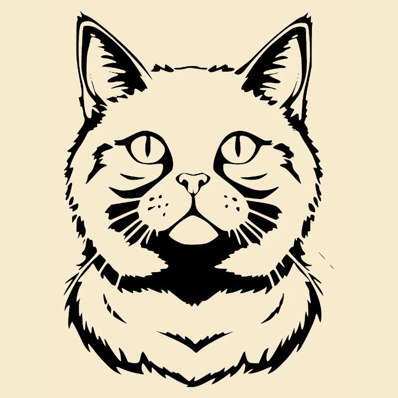 Britisch Kurzhaar Katze schwarz