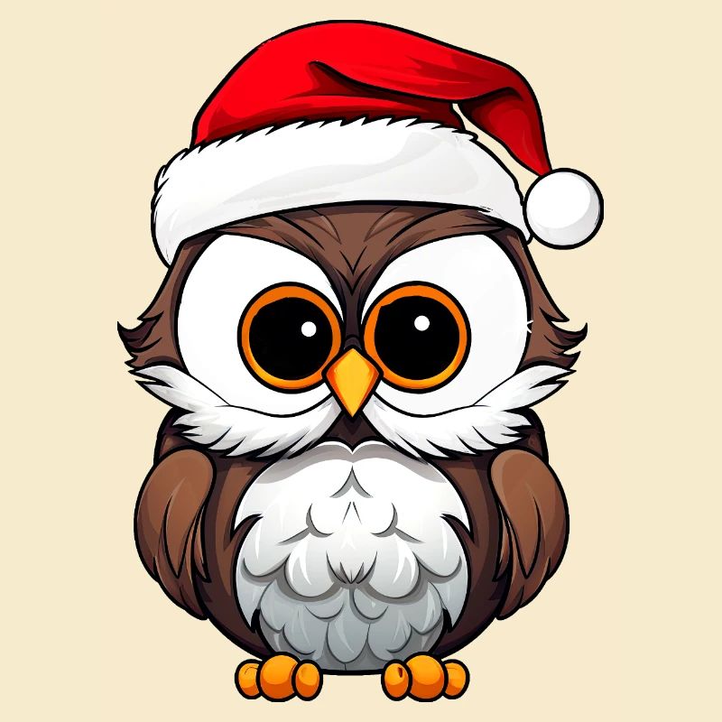 Eulen Weihnachten