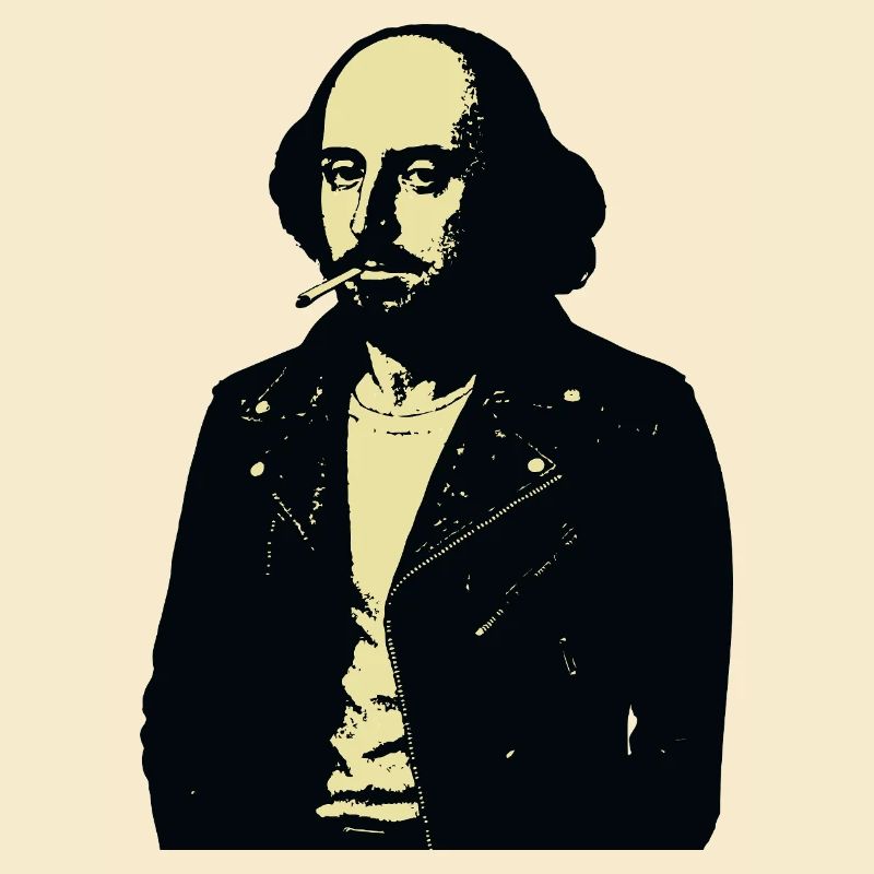 William Shakespeare Mitternachtsrebellenporträt