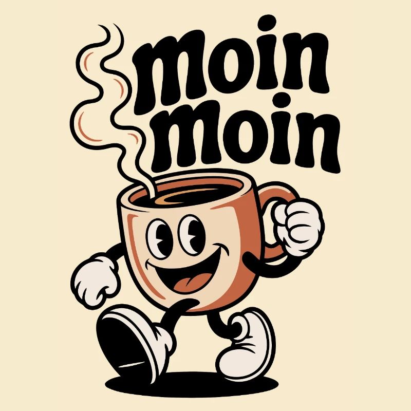 Lustiger Kaffeepot