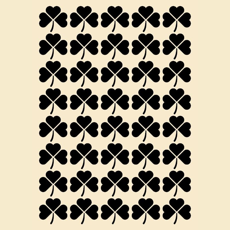 Irish Clover pattern design