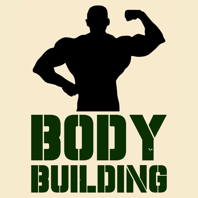 Powerful Bodybuilding Typography