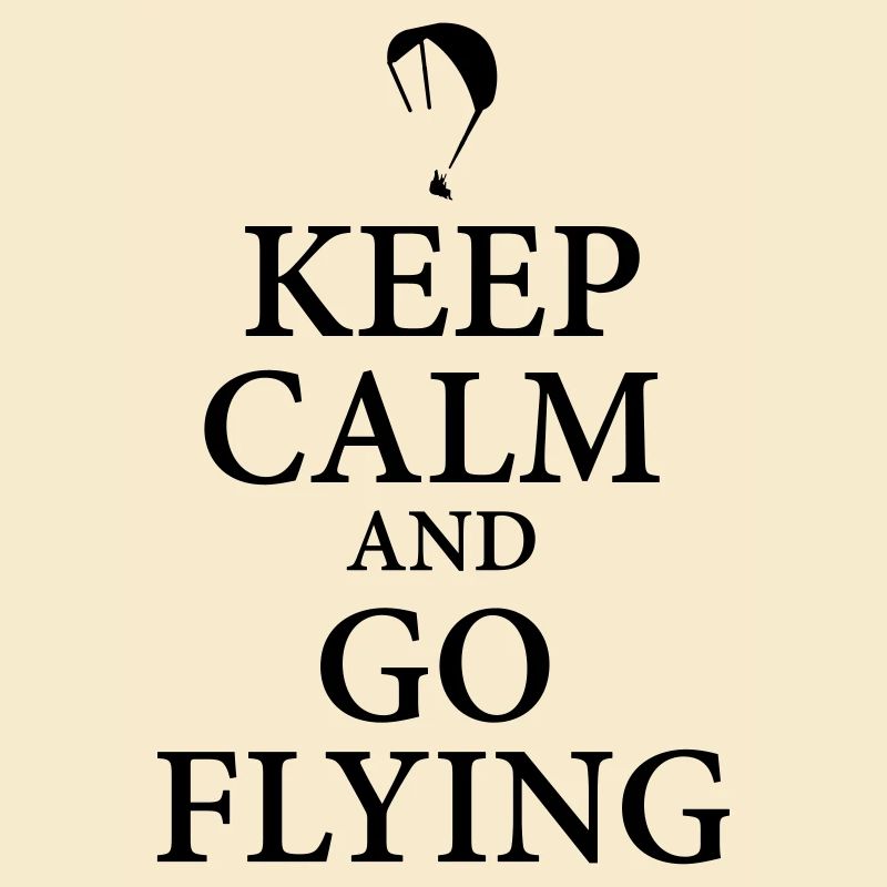 Keep calm go flying