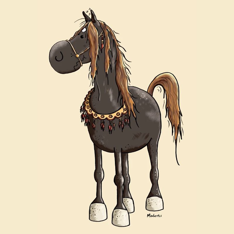 Pfiffiges Araber Pferd - Araber