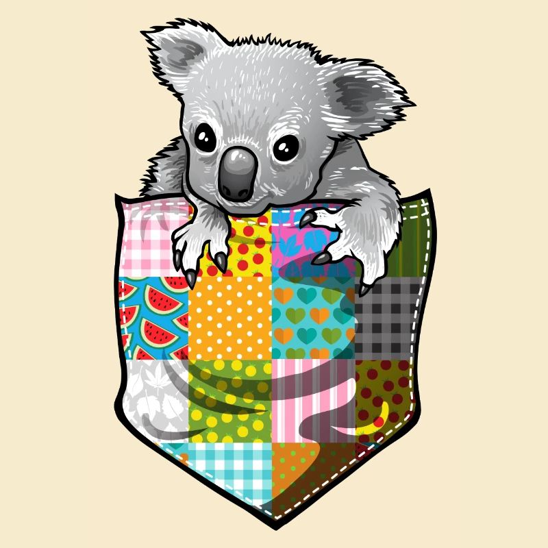 Koala de chéri dans la poche