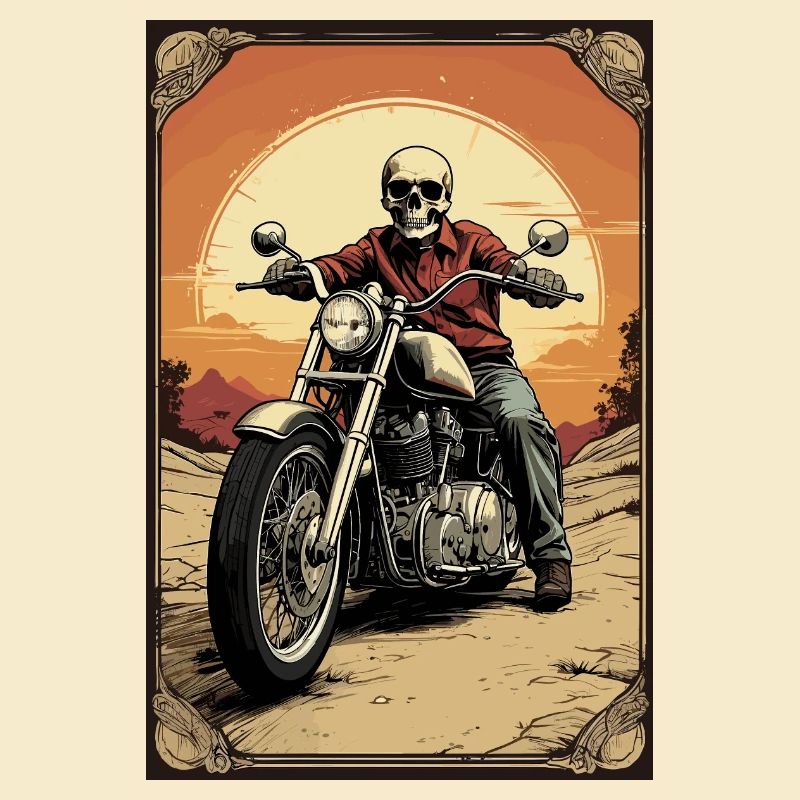 Skull Biker