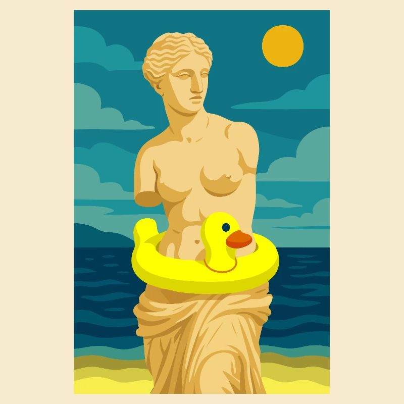 Die Venus (am Strand)