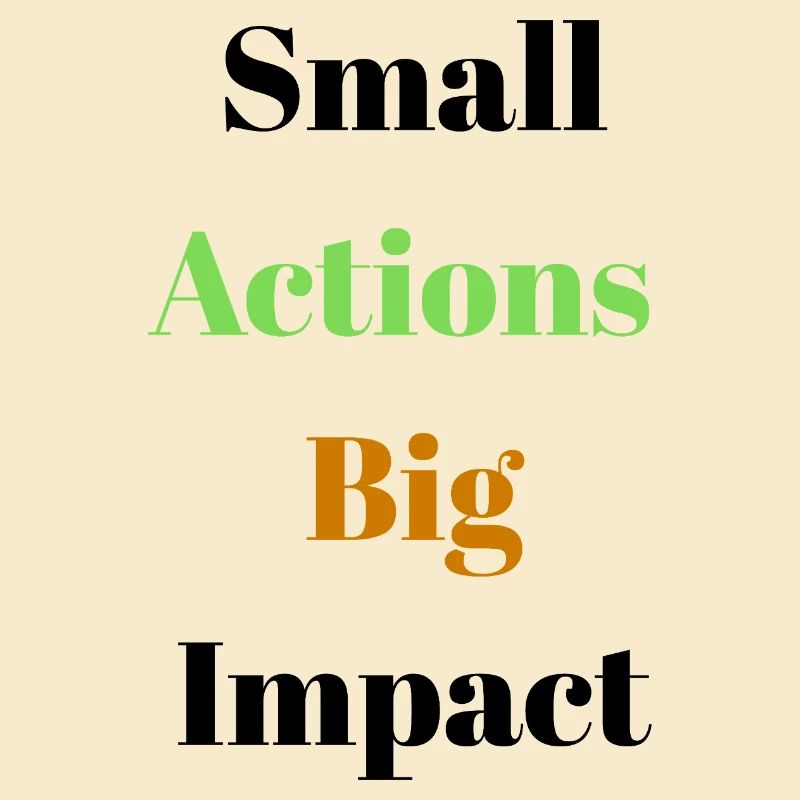 Dynamic Bold Actions Typography Design