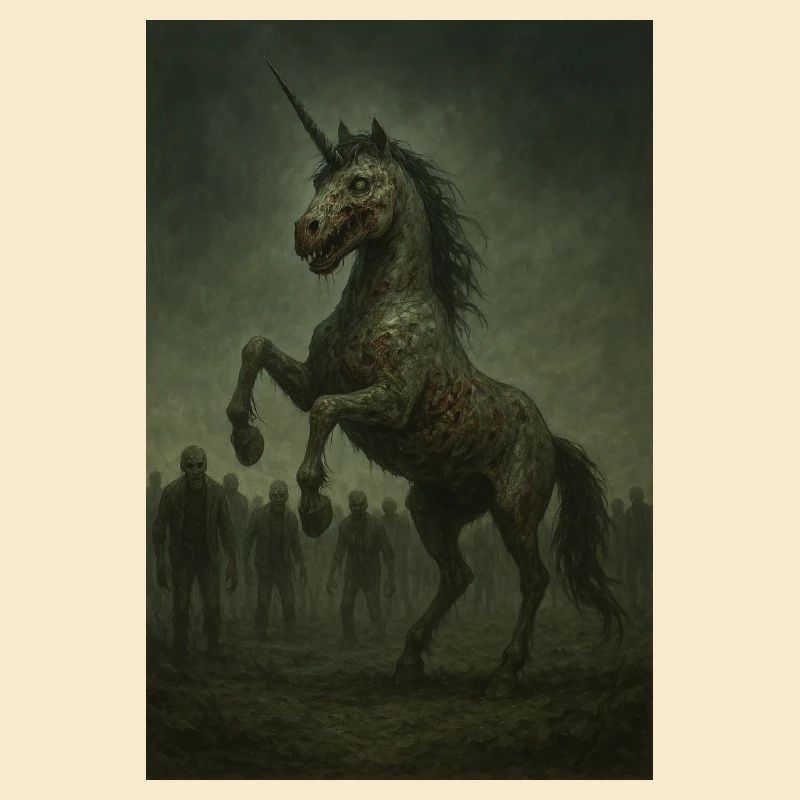 Zombie Einhorn