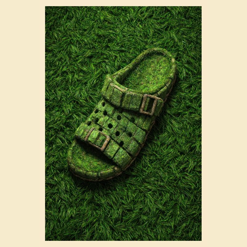 Eco Grass Sandale Design