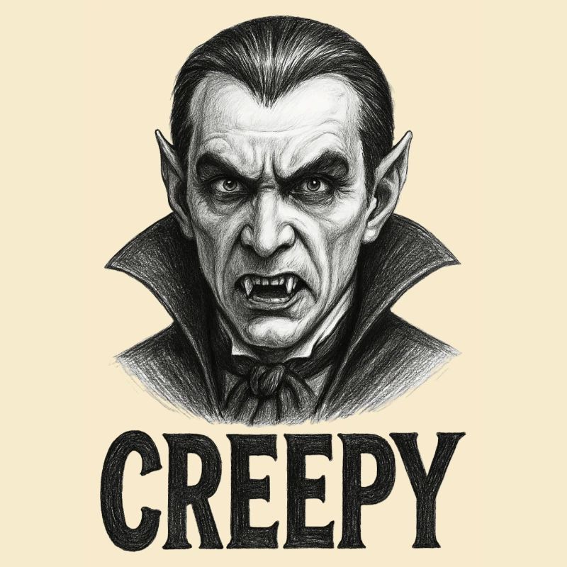 Furchterregender Vampir - Halloween