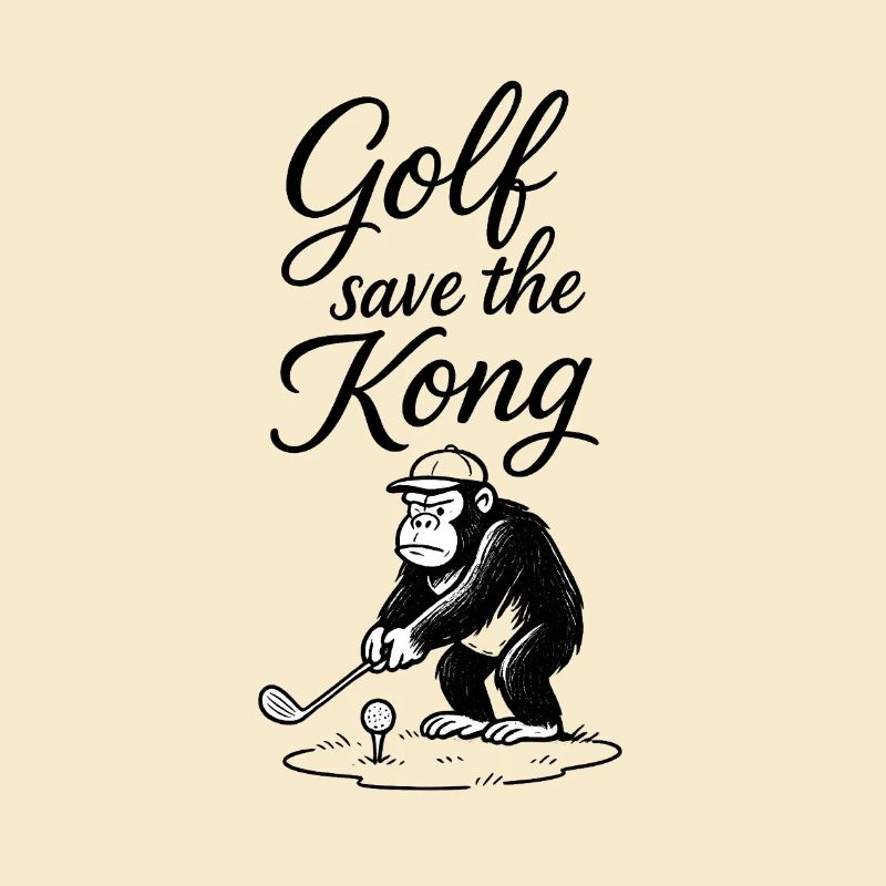 Golf rettet den Kong