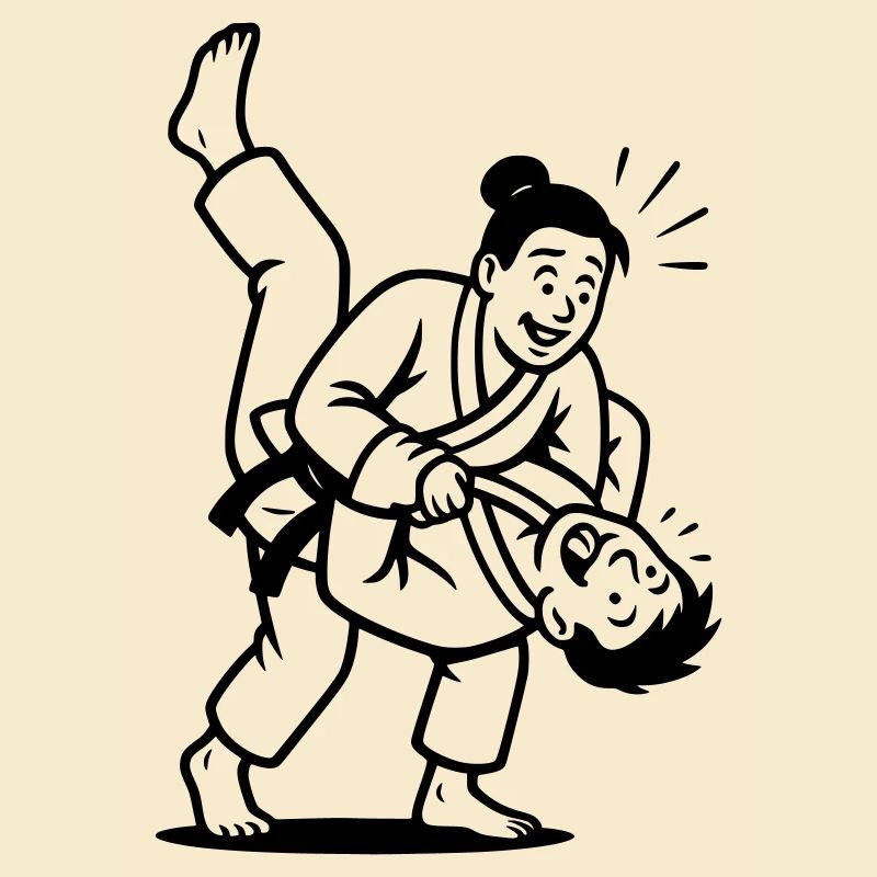 judoka wurf
