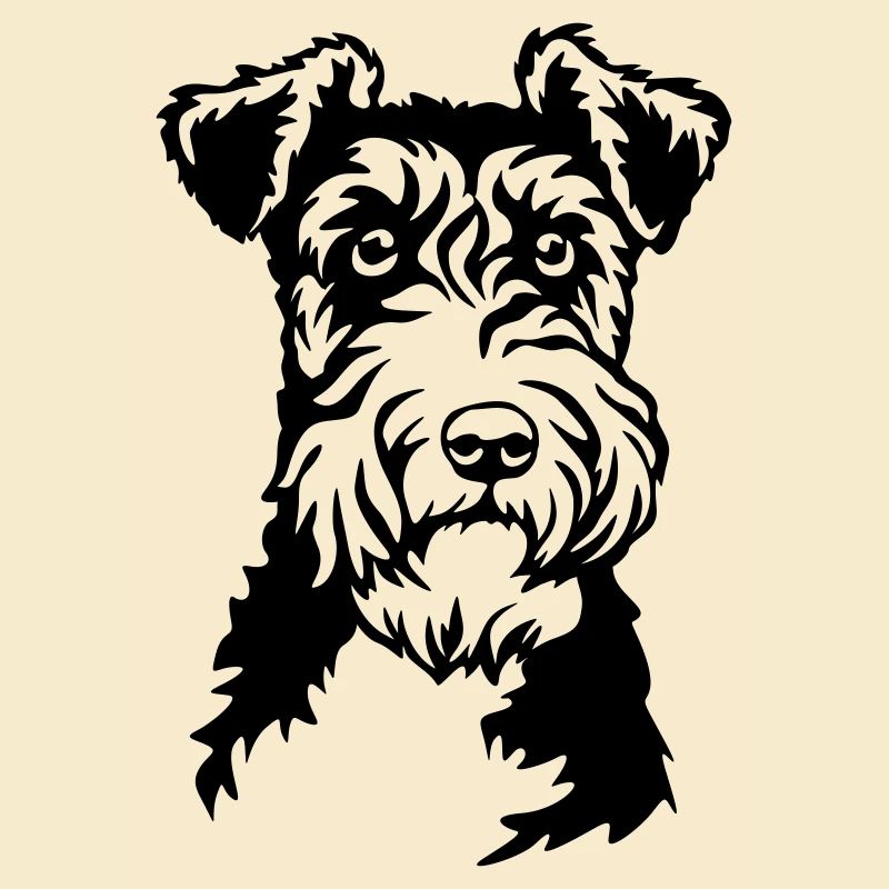 Foxterrier Kopf
