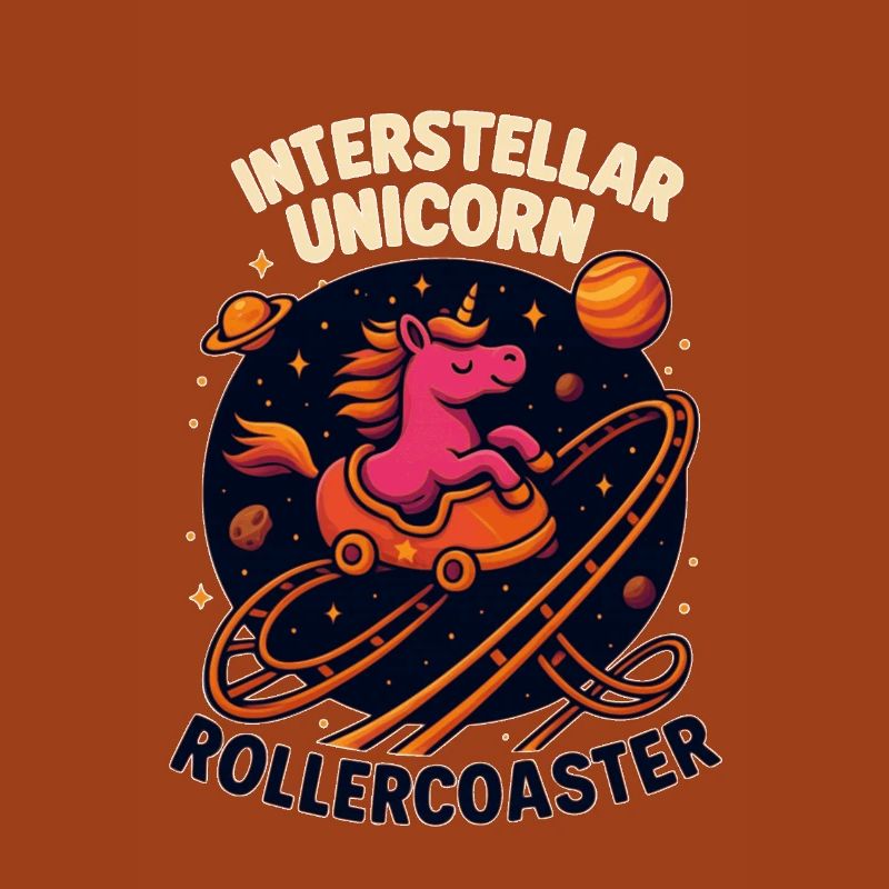 Einhorn Achterbahn