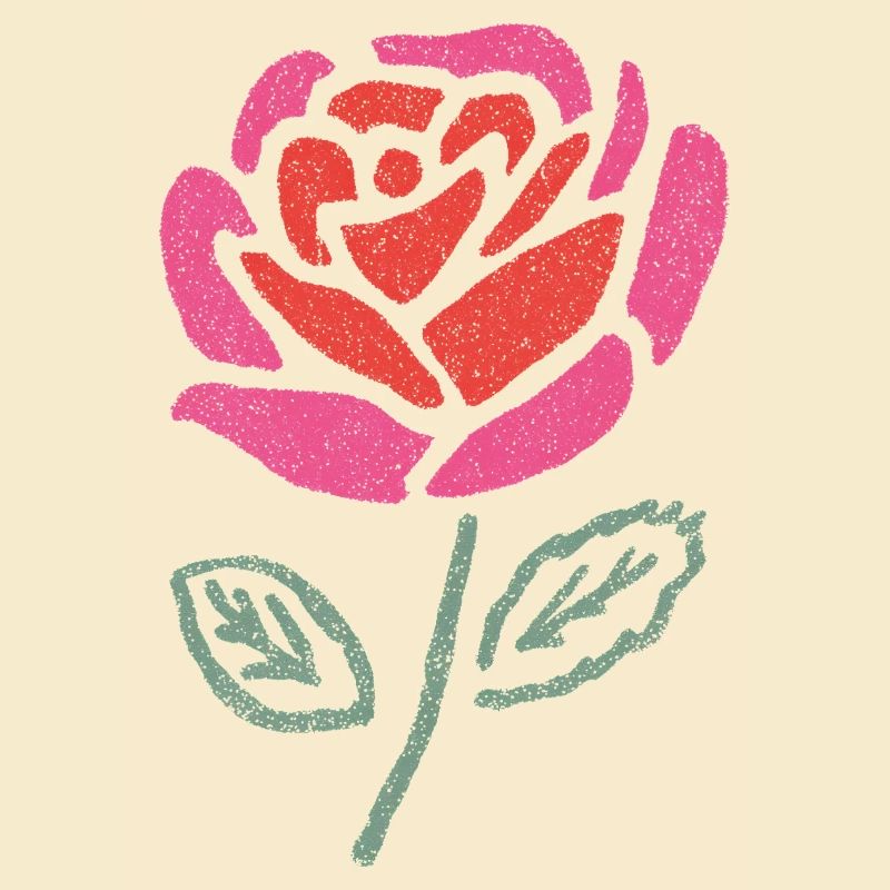 Wasserrose Farbexplosion