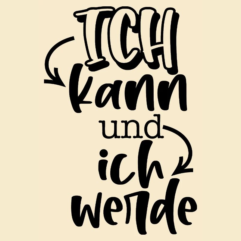 Ich kann.