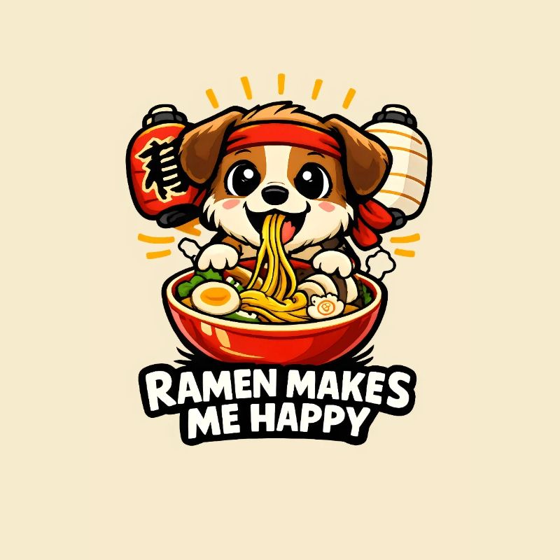 Ramen makes me happy