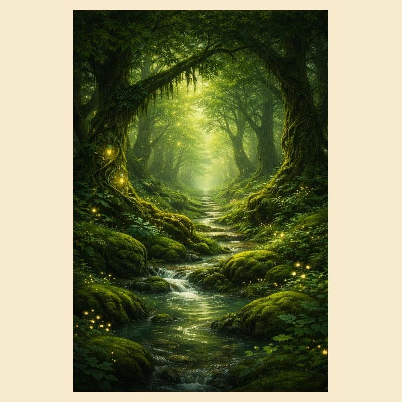 mystischer Wald
