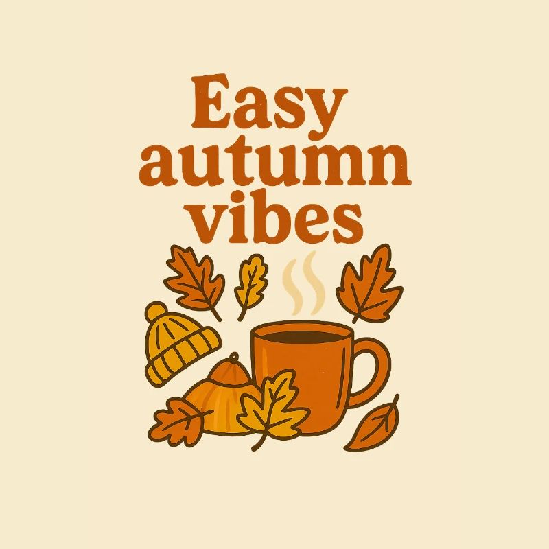 Leichte Herbststimmung Kaffeetasse