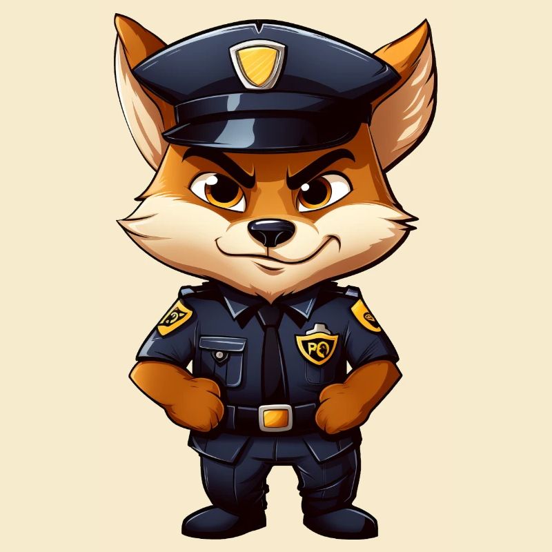 Polizei Fuchs