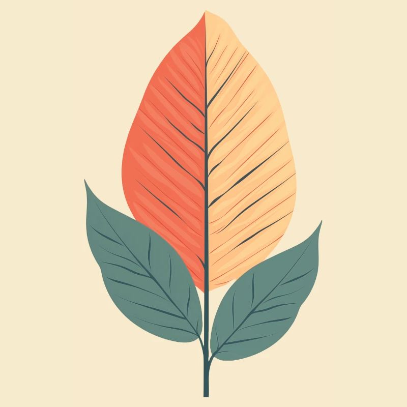 Feuille minimaliste