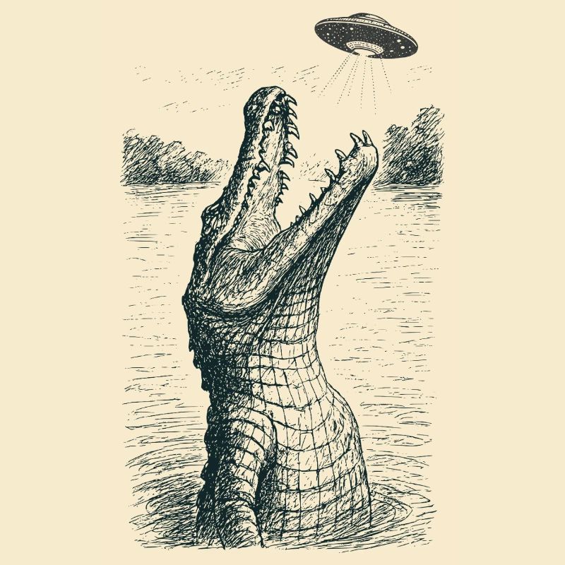 Ufo Croc Meme
