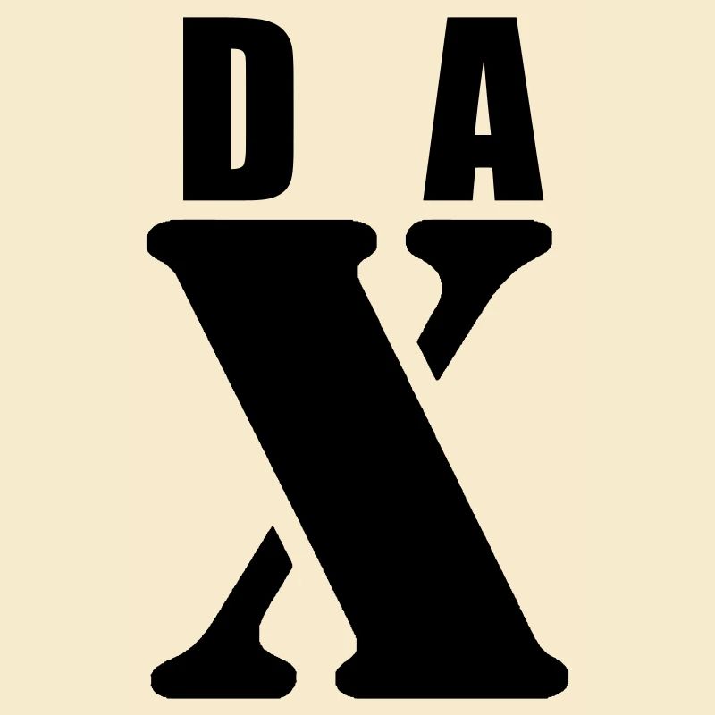 Dax – First Name Design | Minimal Typography