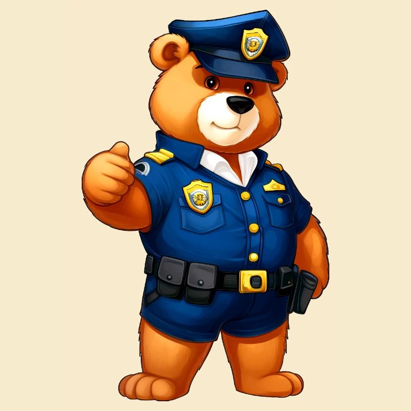 Bären Polizei
