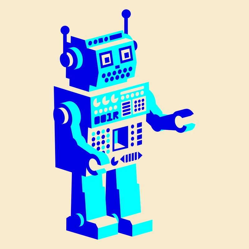 retro robot roboter