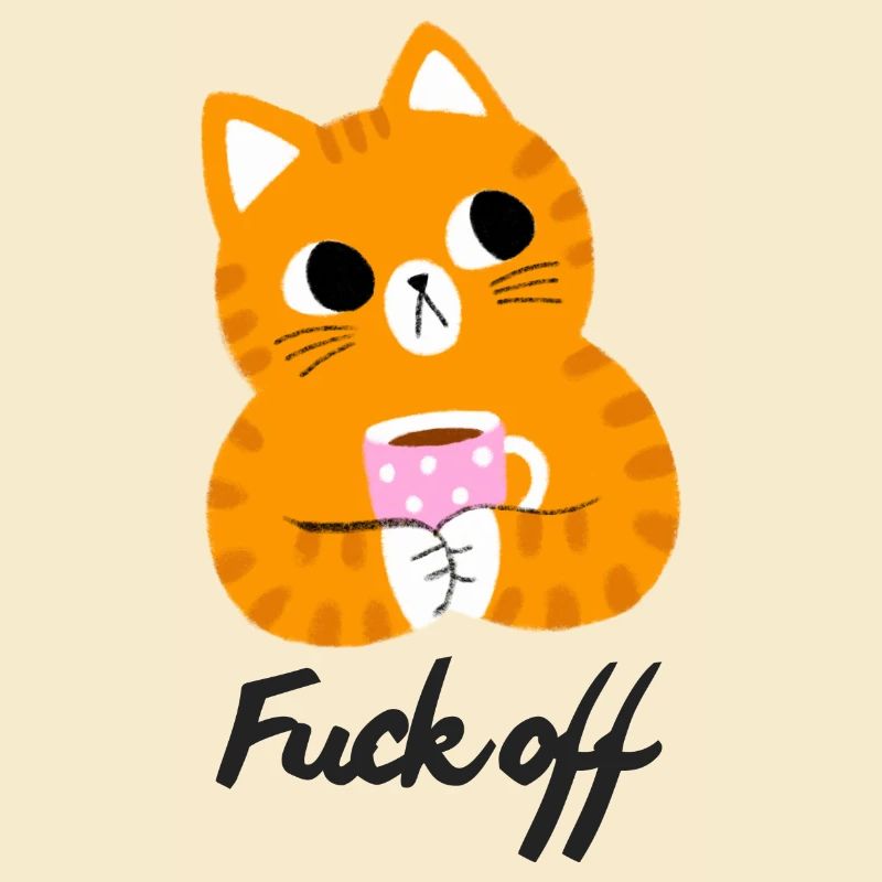 Genervte Katze