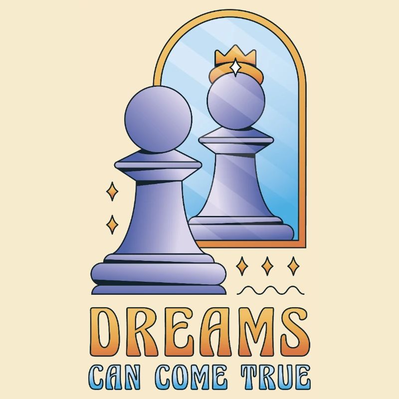 Dreams Can Come True Chess Pawn