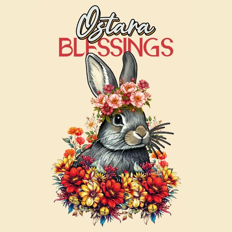 Bénédictions d’Ostara Joyeuses Pâques Ostara