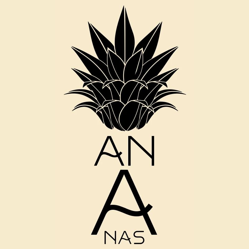 Ananas - Frucht - Sommer Design