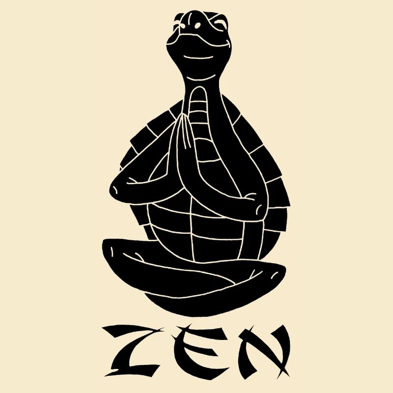 Yogi Schildkröte (Schwarz)